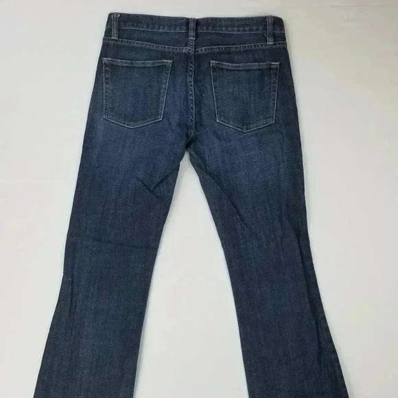 J Crew Stretch Bootcut 28S Blue Denim Jeans - Picture 1 of 10
